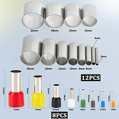 Plastic & Stainless Steel Clay Round Hole Cutter&nbsp;TOOL-CP0001-51
