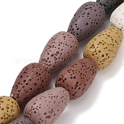 Natural Lava Rock Beads Strands&nbsp;G-G347-03A