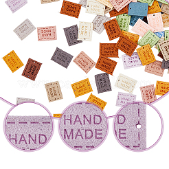 150Pcs 15 Colors Microfiber Label Tags&nbsp;PATC-HY0001-10