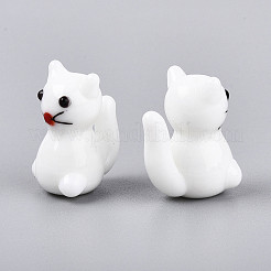 Handmade Bumpy Lampwork Beads Strands&nbsp;LAMP-Q031-003A