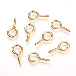 304 Stainless Steel Screw Eye Pin Peg Bails&nbsp;STAS-F194-01G