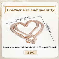 1Pc Alloy Adjustable Cuff Rings&nbsp;RJEW-LP0005-04