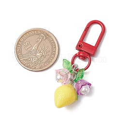 Fruit Resin & Acrylic Pendant Decorations&nbsp;HJEW-JM02987