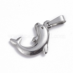Tarnish Resistant 201 Stainless Steel Pendants&nbsp;STAS-O113-19P