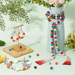 Wood Beads&nbsp;WOOD-PH0007-01-WH