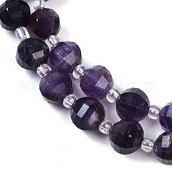 Natural Amethyst Beads Strands&nbsp;G-G182-B50-05
