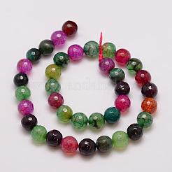 Natural Agate Bead Strands&nbsp;G-G882-10mm-C07-2