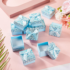 Bowknot Cardboard Paper Ring Gift Storage Boxes&nbsp;CON-TAC0001-16E
