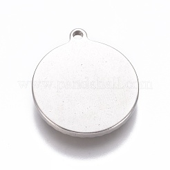 304 Stainless Steel Pendants&nbsp;STAS-F222-001AS