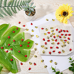120Pcs 2 Styles Self-adhesion Maple Wood Cabochons&nbsp;WOOD-CP0001-20