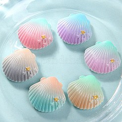 Opaque Resin Ccabochons&nbsp;CRES-I043-02