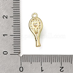 Brass Micro Pave Cubic Zirconia Pendants&nbsp;KK-K427-22G-01