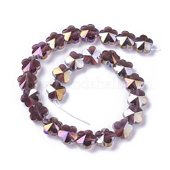 Electroplate Glass Beads Strands&nbsp;EGLA-J148-A-AB08