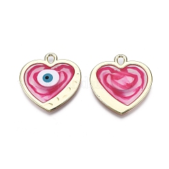 Alloy Enamel Pendants&nbsp;ENAM-F143-12-G