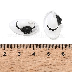 Spray Paint Alloy Pendants&nbsp;ENAM-K076-34B