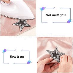 Star Rhinestone Patches&nbsp;DIY-FG0002-71