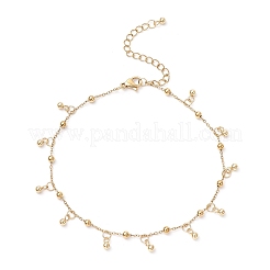 304 Stainless Steel Satellite Chains Anklets&nbsp;AJEW-AN00690