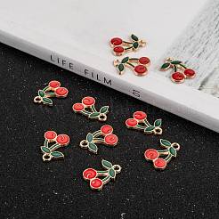 Alloy Enamel Pendants&nbsp;PALLOY-N0118-260