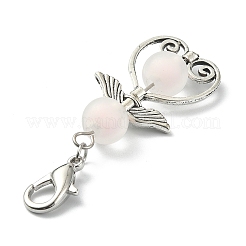 Transparent Frosted Acrylic Pendant Decorations&nbsp;HJEW-JM01114