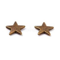 Zinc Alloy Cabochons&nbsp;PALLOY-WH0036-24AB