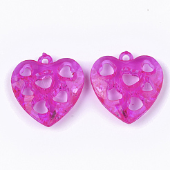 Transparent Acrylic Pendants&nbsp;TACR-S133-075