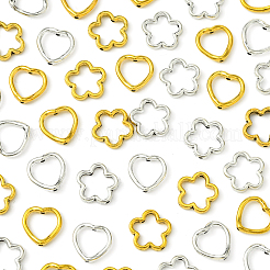 50Pcs Tibetan Style Alloy Bead Frame&nbsp;TIBEB-FS0001-11AS