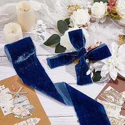 Flat Velvet Ribbons&nbsp;OCOR-WH0078-91A-06