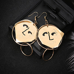 Alloy Dangle Earrings for Women&nbsp;WG8524E-01