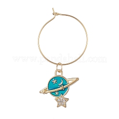 Alloy Enamel Wine Glass Charms&nbsp;AJEW-JO00181