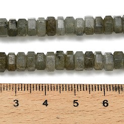 Natural Labradorite Beads Strands&nbsp;G-G317-A10-3x6mm