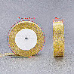 Glitter Metallic Ribbon&nbsp;OCOR-T001-25mm-JC
