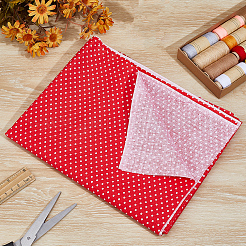 1M Polka Dot Pattern Cotton Fabric&nbsp;DIY-CY0003-52A