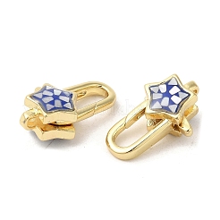 Brass Lobster Claw Clasps&nbsp;KK-K385-017G