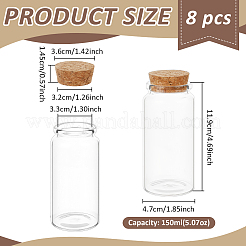 Glass Wishing Bottles for Bead Containers&nbsp;AJEW-WH0871-37B