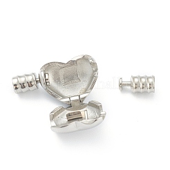 Non-Tarnish 304 Stainless Steel European European Clip Clasps&nbsp;X-STAS-O148-01P