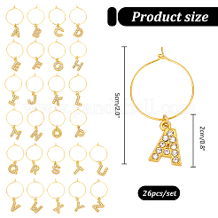 Wine Glass Charms&nbsp;AJEW-PH01562