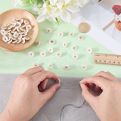 50Pcs Alloy Shank Buttons&nbsp;BUTT-FG0001-66A