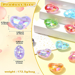 UV Plating Acrylic Beads&nbsp;OACR-CJC0009-07