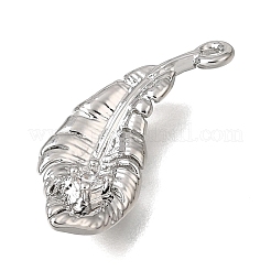 Brass Micro Pave Clear Cubic Zirconia Charms&nbsp;LS-KK-CBA15EE-06P