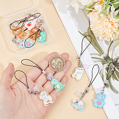 10Pcs Resin Pendants  Decorations&nbsp;HJEW-OC00081