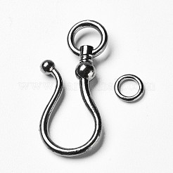 Tibetan Style S Hook Clasps&nbsp;K0921051