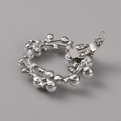 Plastic Imitation Pearl Shoe Decoration&nbsp;AJEW-WH0248-217P