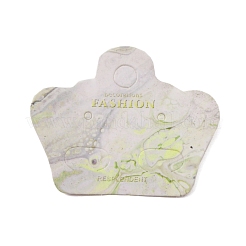 Paper Earring Display Cards&nbsp;CDIS-WH0006-04F