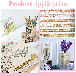6Rolls 6 Styles PET Tape Stickers for Card Making&nbsp;DIY-ME0003-67