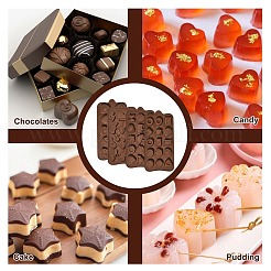 4Pcs 4 Styles Chocolate DIY Silicone Mold&nbsp;DIY-CJ0006-33
