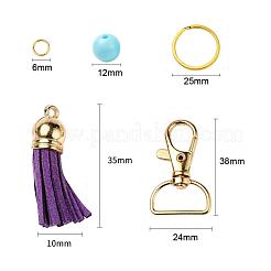 DIY Keychain Making Kits&nbsp;DIY-YW0002-93G