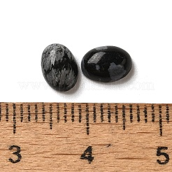 Natural Snowflake Obsidian Cabochons&nbsp;G-F605E-16B