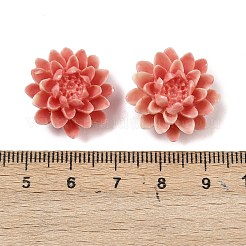Synthetic Coral Dyed Carved Beads&nbsp;SHEL-Z003-03D-01