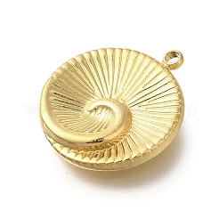 Ocean Theme 304 Stainless Steel Pendants&nbsp;STAS-U027-04G-02