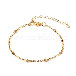 304 Stainless Steel Paperclip & Satellite Chains Bracelet Set&nbsp;BJEW-JB06523